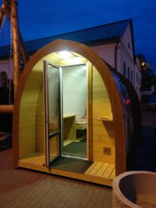 Кемпинг дом «Квадро» с боковым входом