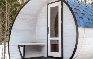 Гостевой домик бочка функо 1 4м x 2.30м