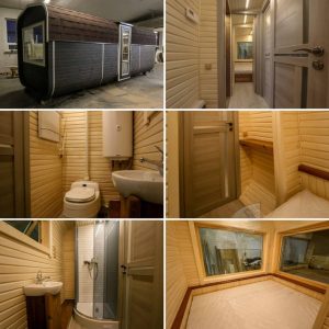 Гостевой домик квадро модерн 6м x 2,40м