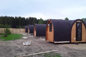 Кемпинг дом «Дуэт+» с боковым входом