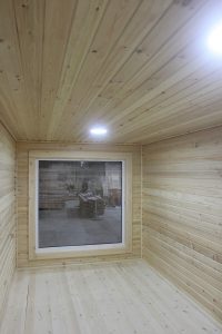 Утеплённый зимний кемпинг-дом