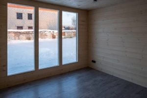 Утеплённый зимний кемпинг-дом