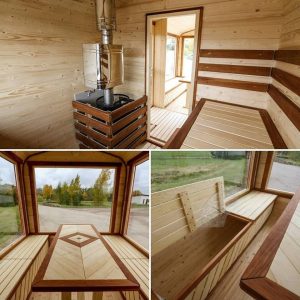 Баня квадро функо 5 Люкс 6м