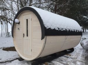 Баня-бочка класса люкс 4,50м