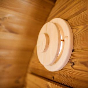 Баня-бочка класса люкс 3м