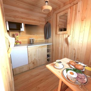 Кемпинг садовый домик «Семейный»