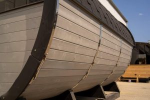 Баня-бочка панорама 6м